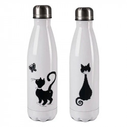 Gourde Isotherme Les Chats de Dubout | 500 ml | Cadeau Original