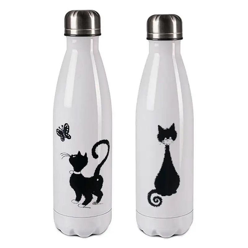 Gourde Isotherme Les Chats de Dubout | 500 ml | Cadeau Original Gourde Isotherme Les Chats de Dubout | 500 ml | Cadeau Original