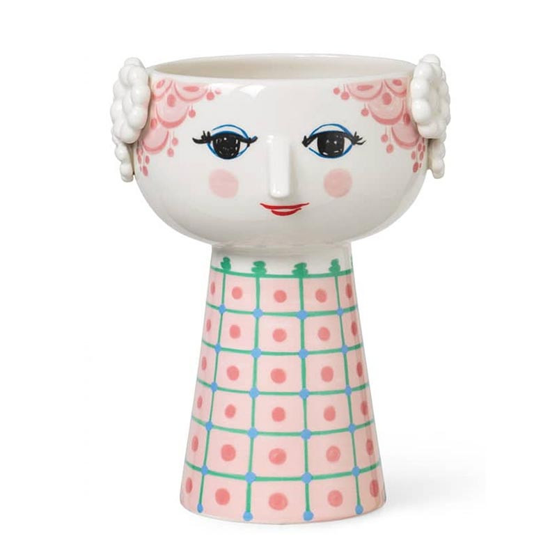 Vase EVA Pink | Bjørn Wiinblad | H18,5 | Une idée Cadeau insolite Vase EVA Pink | Bjørn Wiinblad | H18,5 | Une idée Cadeau insolite