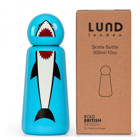Lund London | Gourde isotherme Skittle Requin 300ml