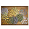 Dessous de Plat Silicone Trivet Hexagon | Zone Danemark