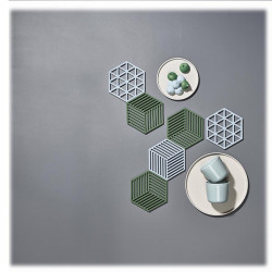 Dessous de Plat Silicone Trivet Hexagon | Zone Danemark