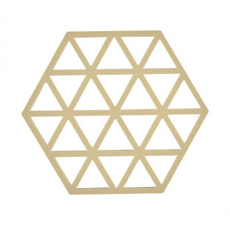 Trivet Triangle Zone Danmark | Sand Trivet Triangle Zone Danmark | Sand