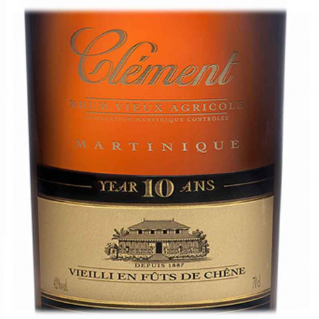 Rhum Vieux Clément 10 ans | cadeaux homme - Femme | clients