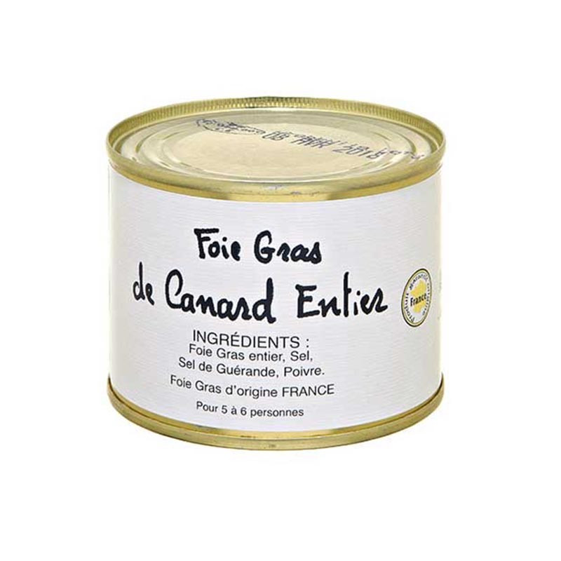 Foie Gras Entier de Canard | Manoir Alexandre | Boite 200g