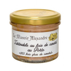 Manoir Alexandre | Tartinable de foie gras de Canard au Porto