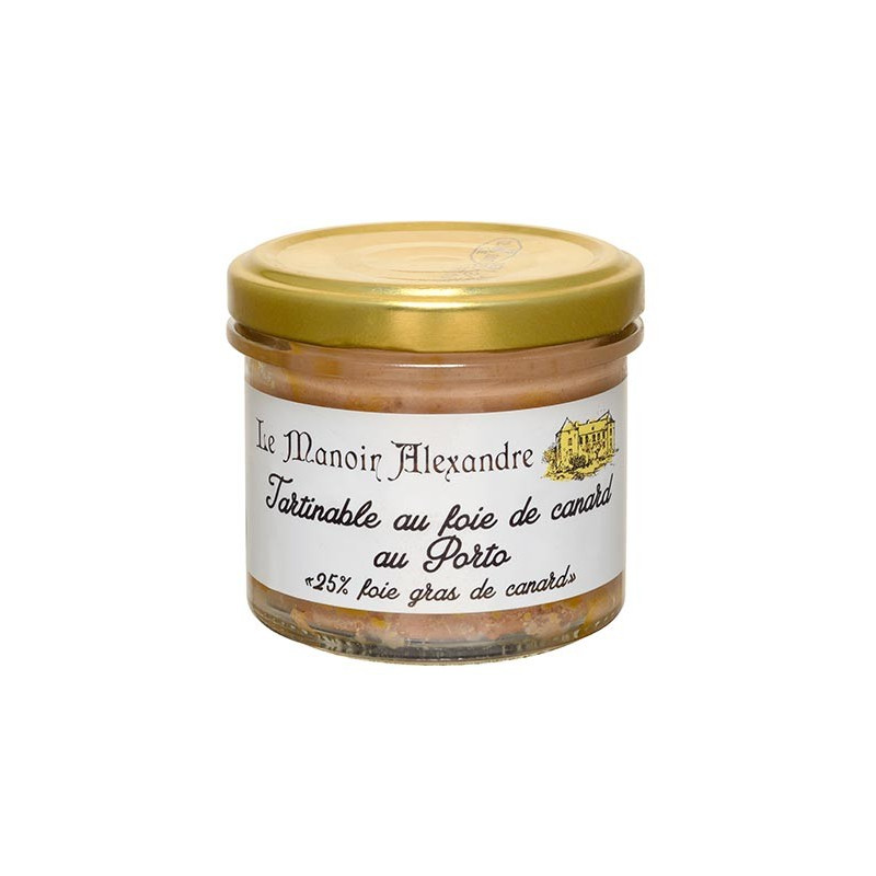 Manoir Alexandre | Tartinable de foie gras de Canard au Porto Manoir Alexandre | Tartinable de foie gras de Canard au Porto