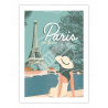 Affiche Paris mon Amour | Marcel Travel Posters