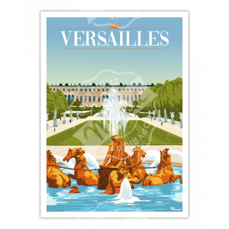 Affiche Versailles | Marcel Travel Posters
