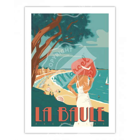 Affiche La Baule | Marcel Travel Posters