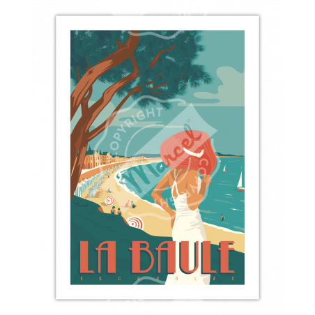 Affiche La Baule | Marcel Travel Posters Affiche La Baule | Marcel Travel Posters
