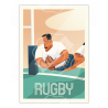 Affiche Rugby | Marcel Travel Posters