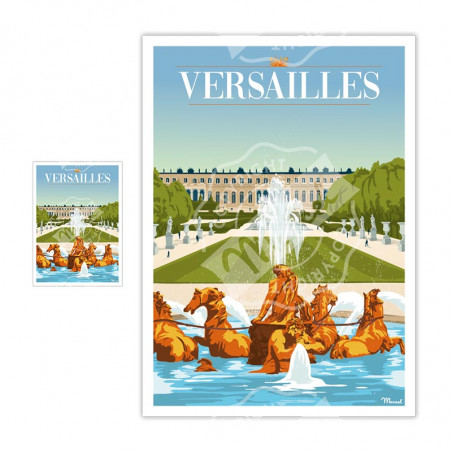 Magnets Versailles | Marcel Travel Posters Magnets Versailles | Marcel Travel Posters
