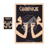 Magnet Champagne | Marcel Travel Posters