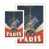Paris - Tour Eiffeil| Cartes Postales - Marcel Travel Posters