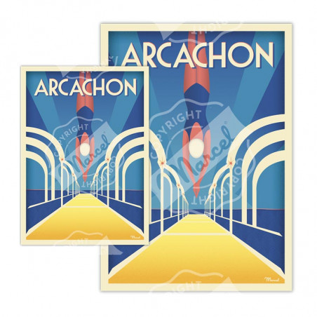 Cartes Postales Marcel | Arcachon
