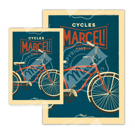 Cartes Postales Marcel | Cycle Marcel