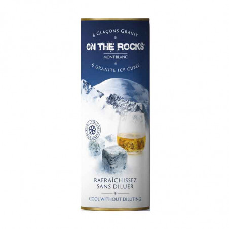 Pierre à Whisky du Mont Blanc | ON THE ROCKS | idée Cadeau Homme