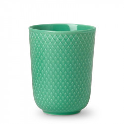 Mug Lyngby Porcelæn | Rhombe Color Vert