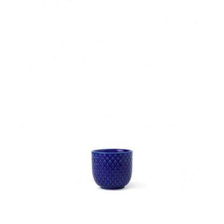 Coquetier Lyngby Porcelæn Rhombe Color Blue Nuit