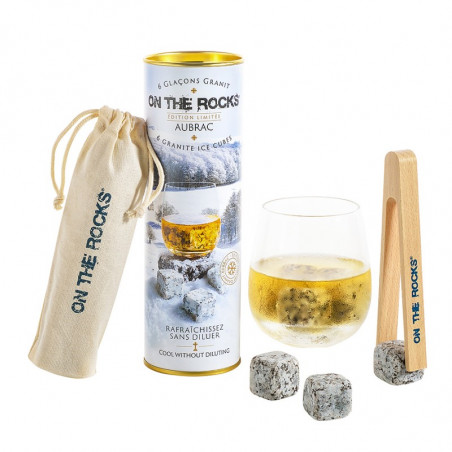 ON THE ROCKS | Pierre à Whisky | Coffret Aubrac ON THE ROCKS | Pierre à Whisky | Coffret Aubrac