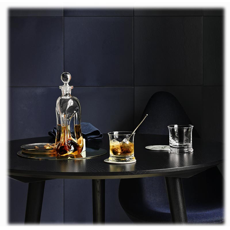 Carafe à whisky Holmegaard, le Cadeau Homme chic & Design
