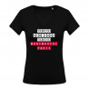 T-Shirt  Montmartre Femme N°1 | Noir Slim - Paname Rouge