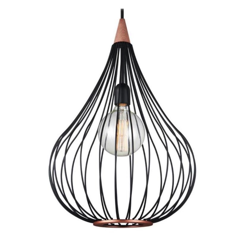 Drops Halo Design Ø 38cm | Lampe Cage Métal