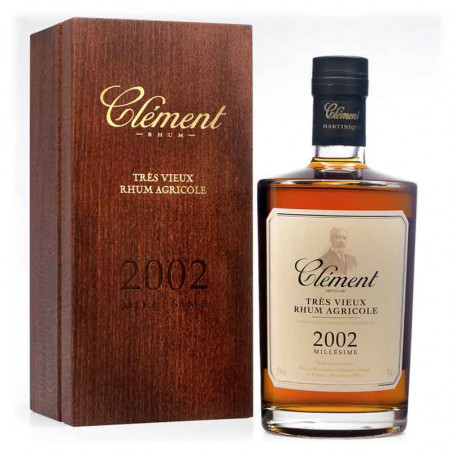 Rhum Vieux Clément Millésimé 2002 | cadeau homme Rhum Vieux Clément Millésimé 2002 | cadeau homme
