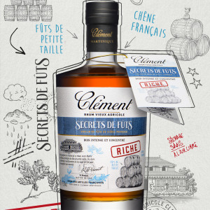Rhum Clément - Secret de Fûts Riche