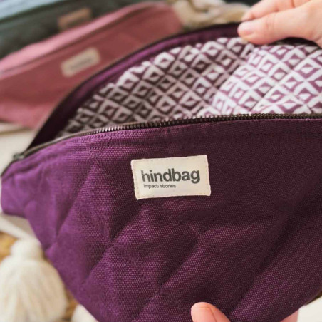 Hindbag Olivia Matelassé  Prune