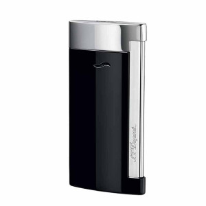 Briquet DUPONT Slim 7 Noir & Chrome