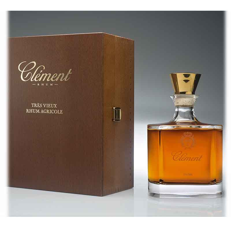 Rhum Vieux Clément Carafe Cristal | Cadeau Homme Rhum Vieux Clément Carafe Cristal | Cadeau Homme