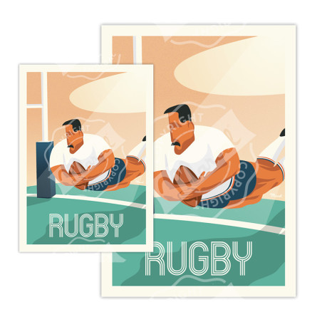 Cartes Postales Marcel | Rugby Cartes Postales Marcel | Rugby
