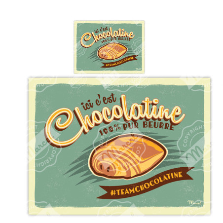 Magnet Chocolatine | Marcel Travel Posters