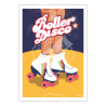 Affiche Roller Disco | Marcel Travel Posters