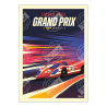 Affiche Grand Prix| Marcel Travel Posters