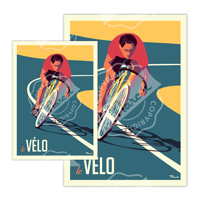 Cartes Postales Marcel | le Vélo