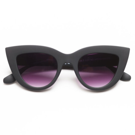 LUNETTES SOLEIL OKKIA CLAUDIA NOIR - OK013