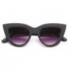 LUNETTES SOLEIL OKKIA CLAUDIA NOIR - OK013