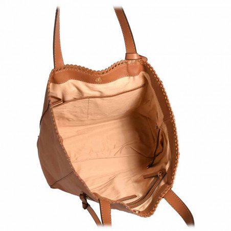 Cabas PARISIEN Cognac | LOXWOOD |Idées Cadeaux Femme