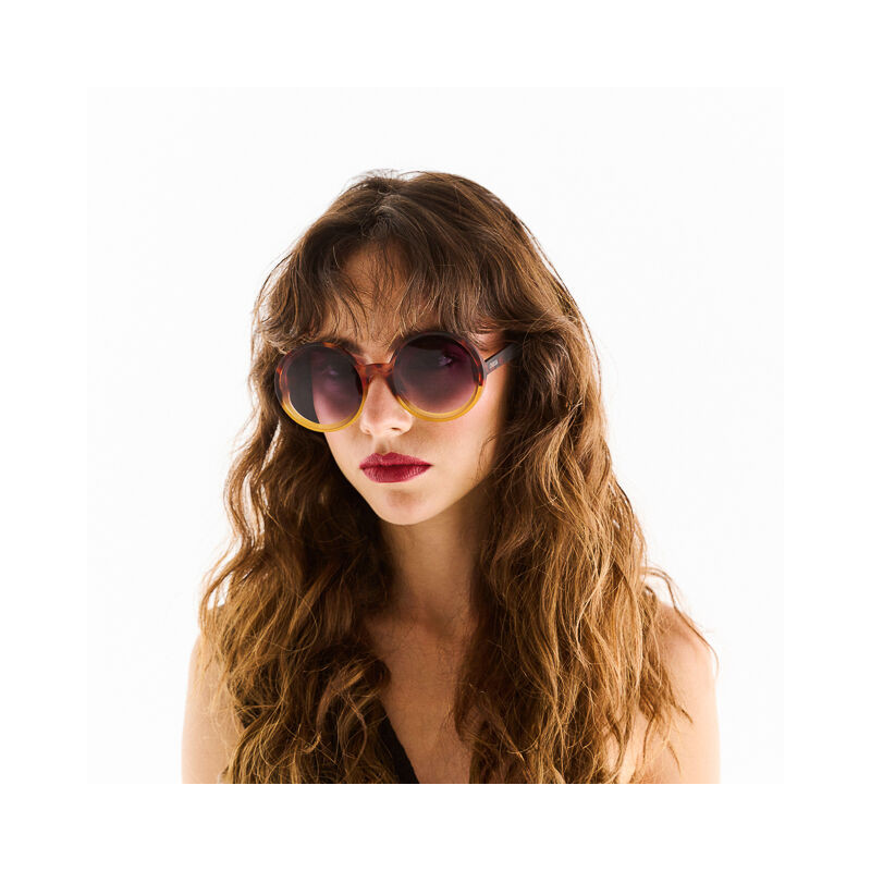 LUNETTES OKKIA MONICA HAVANA JAUNE - OK014