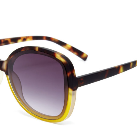 LUNETTES OKKIA ANNA HAVANA JAUNE - OK019