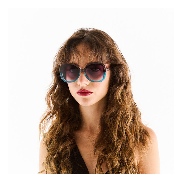 LUNETTES OKKIA ANNA HAVANA BLUE - OK019