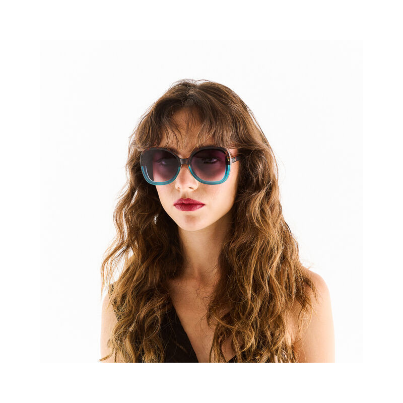 LUNETTES OKKIA ANNA HAVANA BLUE - OK019