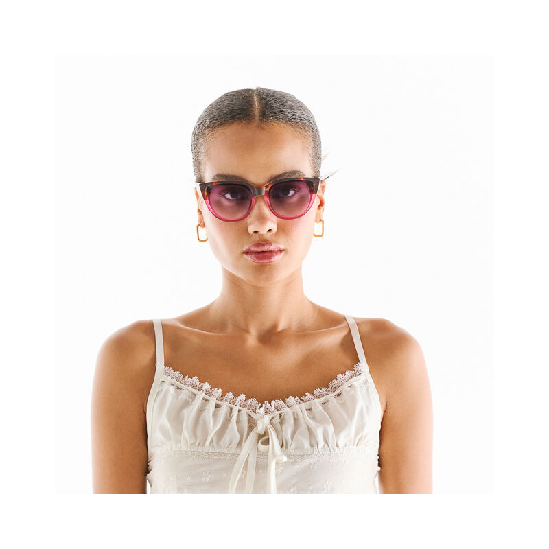 LUNETTES OKKIA SILVIA HAVANA PINK - OK020