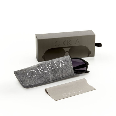 SUNGLASS OKKIA ALESSIO NOIR