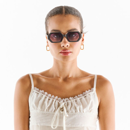 LUNETTES OKKIA ANDREA BLACK - OK022 LUNETTES OKKIA ANDREA BLACK - OK022