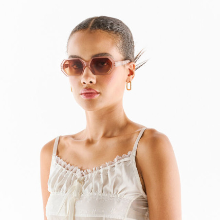 LUNETTES OKKIA ANDREA HAVANA PINK - OK022 LUNETTES OKKIA ANDREA HAVANA PINK - OK022