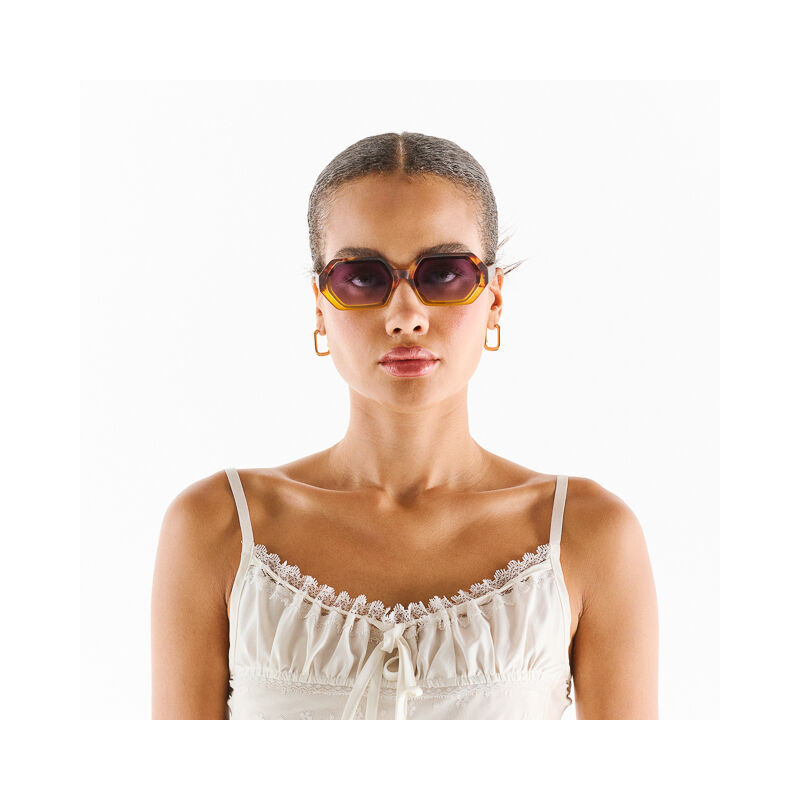 LUNETTES OKKIA ANDREA HAVANA YELLOW - OK022